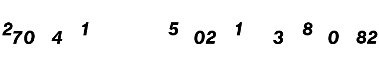 ChaletBookTTFrac Bold Italic font preview