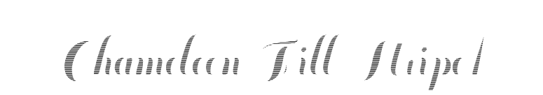 Chameleon Fill Stripe1 font preview