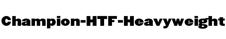 Rød projektor Motivere FontsMarket.com - Download Champion-HTF-Heavyweight font for FREE