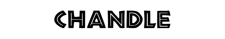 Chandle font preview