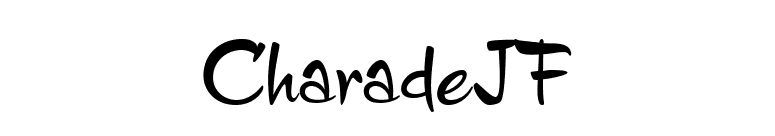 CharadeJF font preview