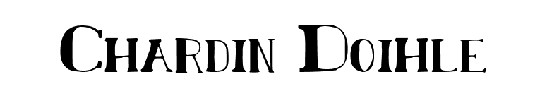 Chardin Doihle font preview