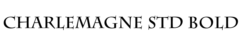 Charlemagne Std Bold font preview