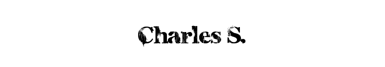Charles S. font preview