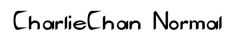 CharlieChan Normal font preview