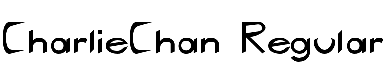 CharlieChan Regular font preview