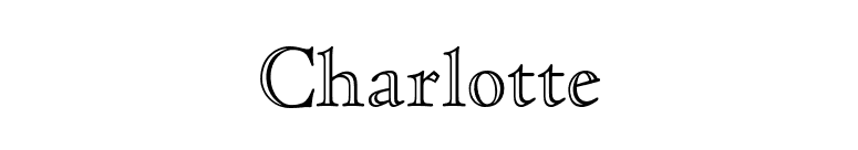 Charlotte font preview