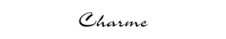 Charme font preview