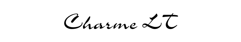 Charme LT font preview