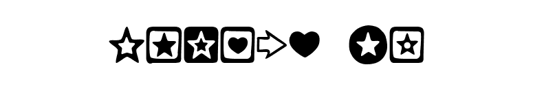 Charms BV font preview