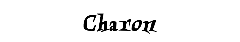 Charon font preview