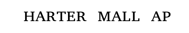 Charter Small Cap font preview