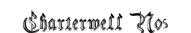 Charterwell No5 font preview