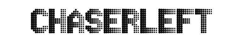 ChaserLeft font preview