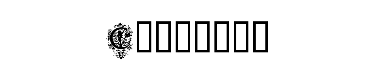 Chaucher font preview
