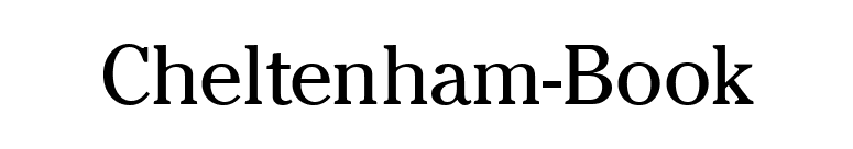 Cheltenham-Book font preview