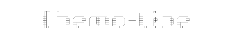 Chemo-Line font preview
