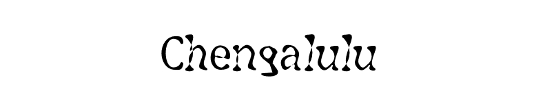 Chengalulu font preview