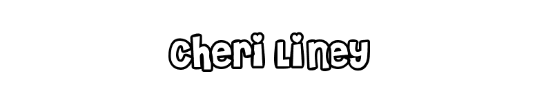 Cheri Liney font preview