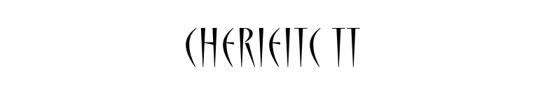 CherieITC TT font preview