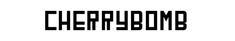 CherryBomb font preview