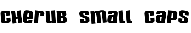 Cherub Small Caps font preview