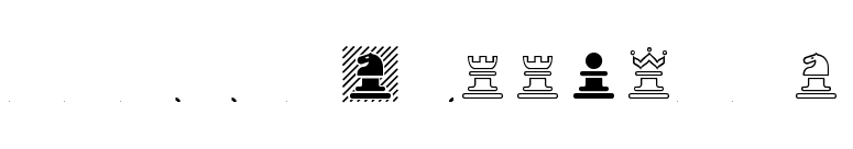 Chess Marroquin font preview