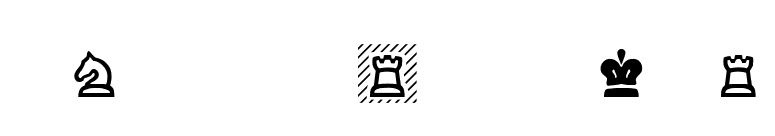 Chess Regular font preview