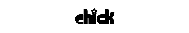 Chick font preview