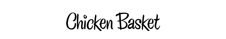 Chicken Basket font preview