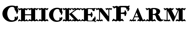 ChickenFarm font preview