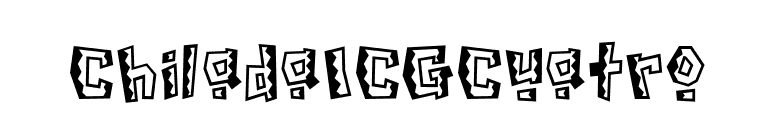 ChiladaICGCuatro font preview