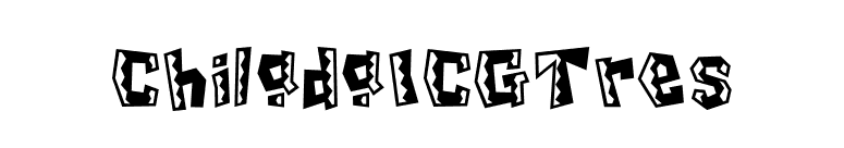 ChiladaICGTres font preview