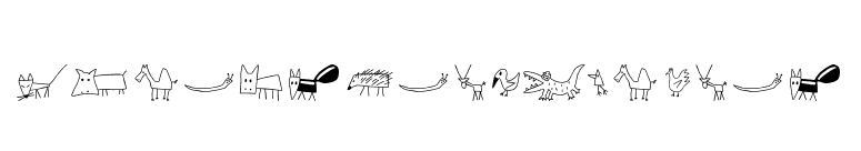ChildsPlayAnimals font preview