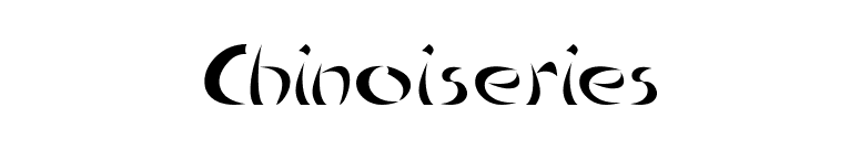 Chinoiseries font preview