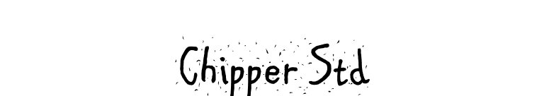 Chipper Std font preview