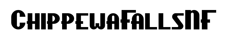ChippewaFallsNF font preview