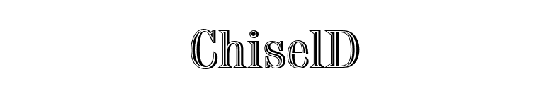 ChiselD font preview