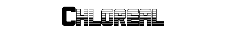 Chloreal font preview