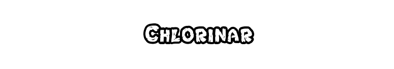 Chlorinar font preview