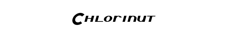 Chlorinut font preview