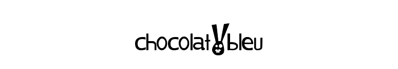 chocolat_bleu font preview