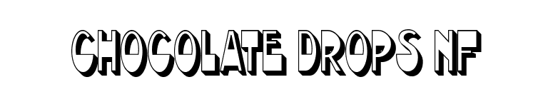 Chocolate Drops NF font preview