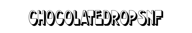 ChocolateDropsNF font preview