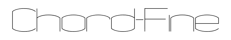 Chord-Fine font preview