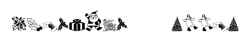 Christmas - Debbie font preview