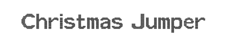 Christmas Jumper font preview