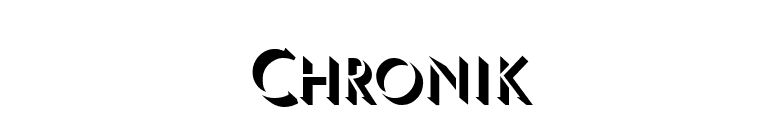 Chronik font preview