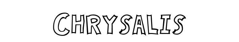 Chrysalis font preview