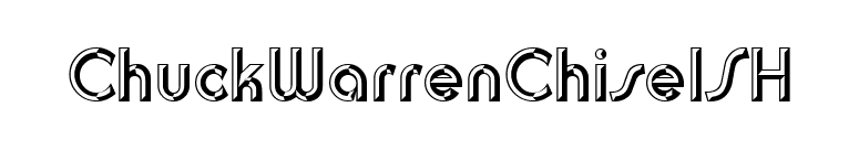 ChuckWarrenChiselSH font preview